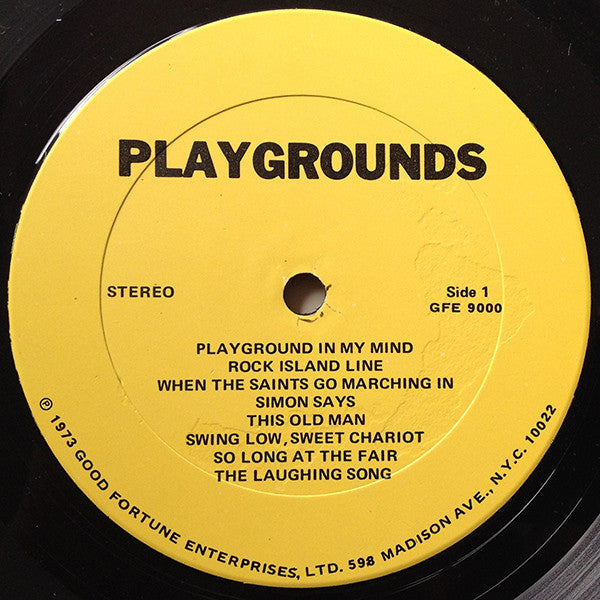 Playgrounds Playgrounds *BOX* LP BOX Excellent (EX) Very Good (VG)