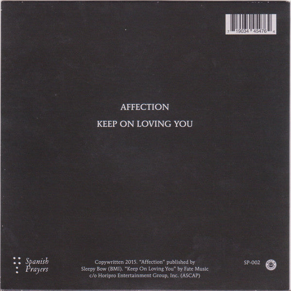 Affection 7" | Mint (M) Mint (M) - POP *NEW*