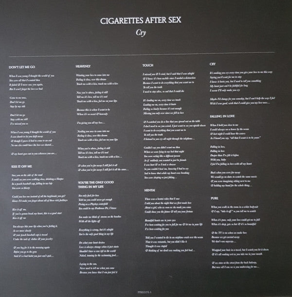 Cry | Mint (M) Mint (M) - POP/ALT/INDIE *SEALED*