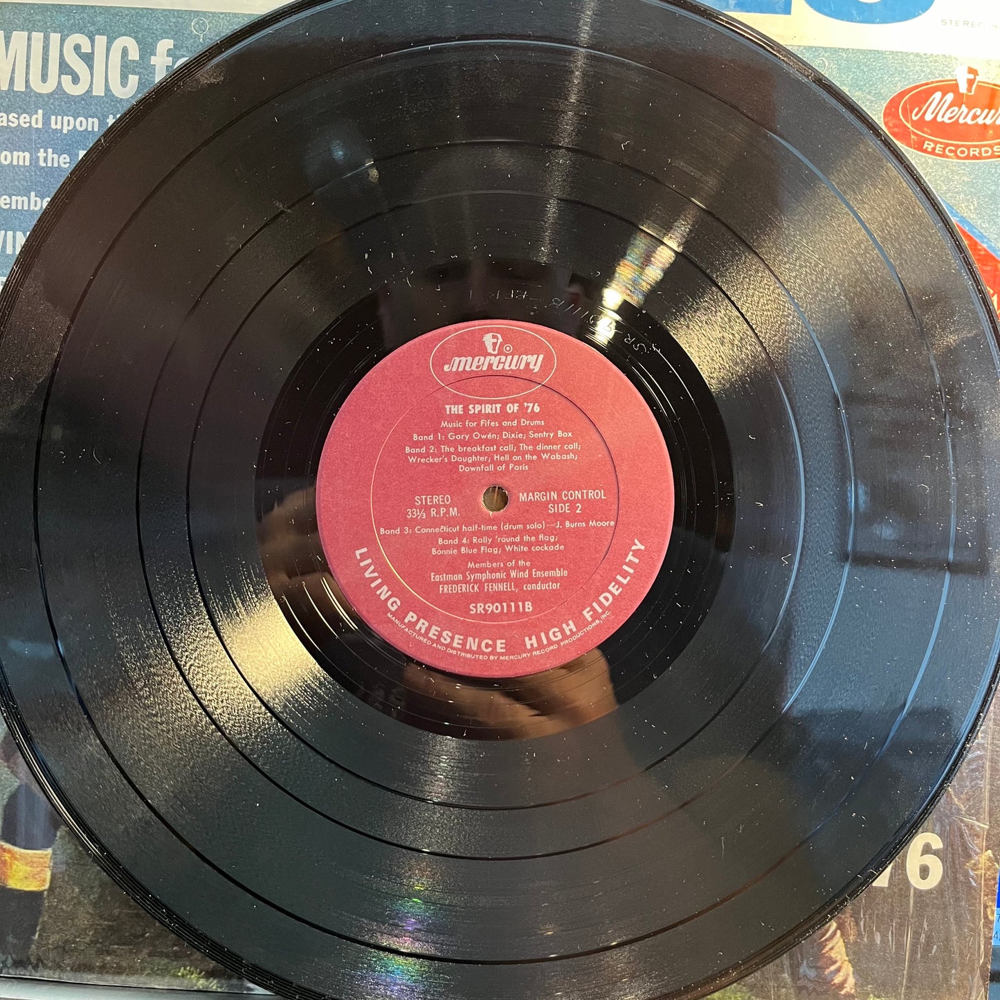 Members Of The Eastman Symphonic Wind Ensemble Con - The Spirit Of '76 (Music For Fifes And Drums) | Excellent (EX) Near Mint (NM) - CLASSICAL/MILITARY / USED *EXCELLENT*