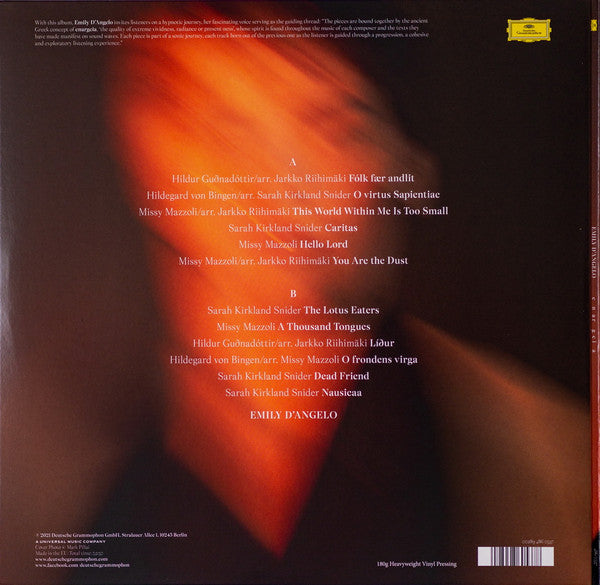 Enargeia (VINYL) | Mint (M) Mint (M) - CLASSICAL *NEW*