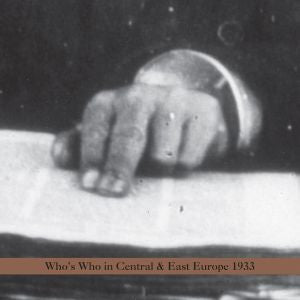 Dreyblatt, Arnold - Who's Who in Central Europe 1933 (CD) | Mint Mint - CLASSICAL *NEW*