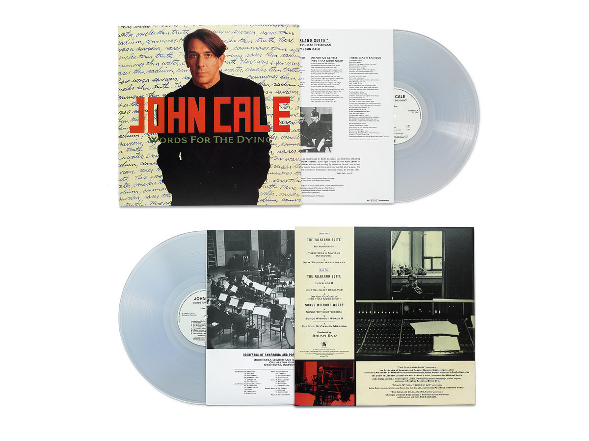 Words For The Dying (CLEAR VINYL) | Mint (M) Mint (M) - CLASSICAL/POP *SEALED/CLEAR*