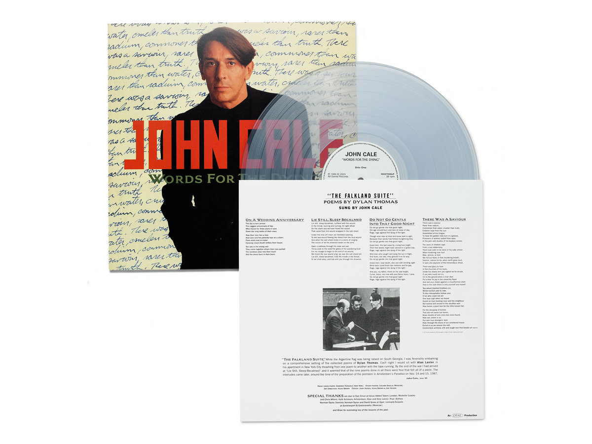 Words For The Dying (CLEAR VINYL) | Mint (M) Mint (M) - CLASSICAL/POP *SEALED/CLEAR*