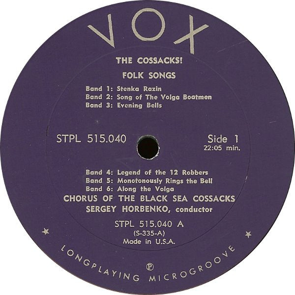 The Cossacks! *SEALED* | Mint (M) Near Mint (NM)