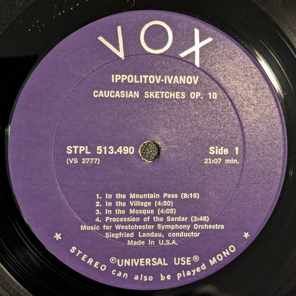 Caucasian Sketches, Op. 10 / ...From The "Red Poppy" Ballet *SEALED* | Mint (M) Mint (M)