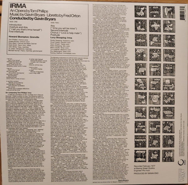 Irma (VINYL) | Mint (M) Mint (M) - CLASSICAL *SEALED*