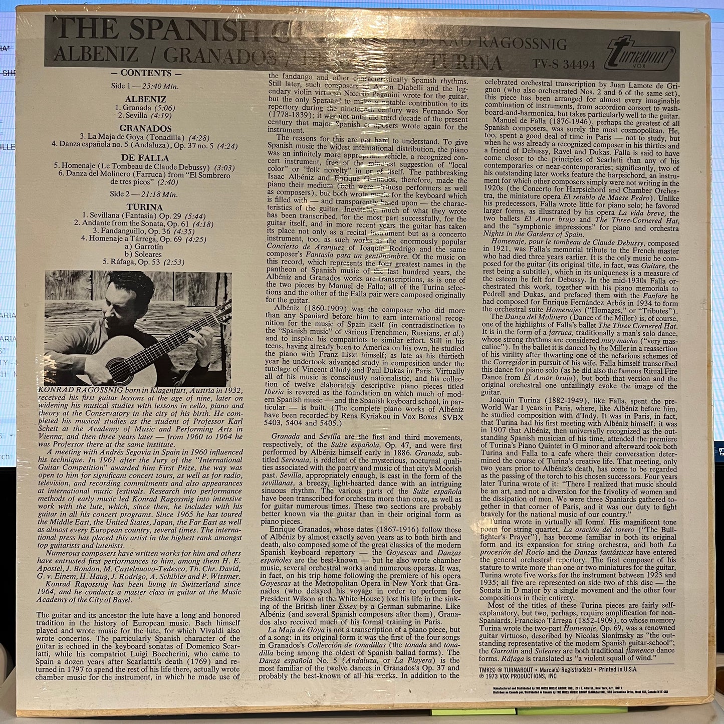 The Spanish Guitar *SEALED* | Mint (M) Mint (M)