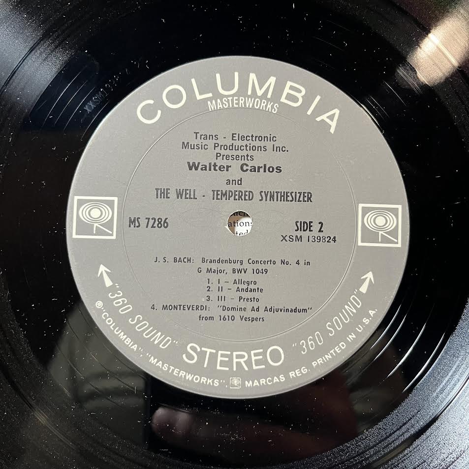 The Well-Tempered Synthesizer (VINYL) | Excellent+ (EX+) Excellent (EX) - CLASSICAL / USED *EXCELLENT+*