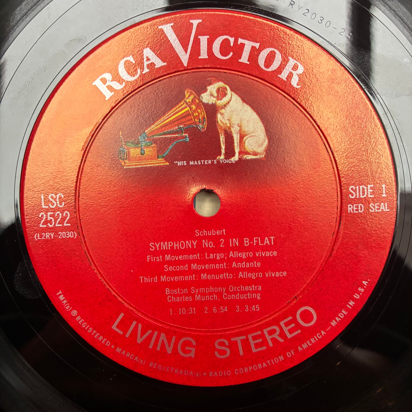 Schubert Symphony No. 2 In B-Flat / Beethoven "Prometheus" Ballet Excerpts (VINYL) | Excellent+ (EX+) Very Good Plus (VG+) - CLASSICAL / USED *EXCELLENT+*