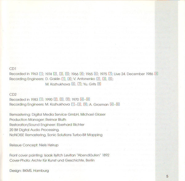 Orchestral Pictures From Russia (2xCD) | Excellent+ (EX+) Near Mint (NM) - CLASSICAL / USED *EXCELLENT+*