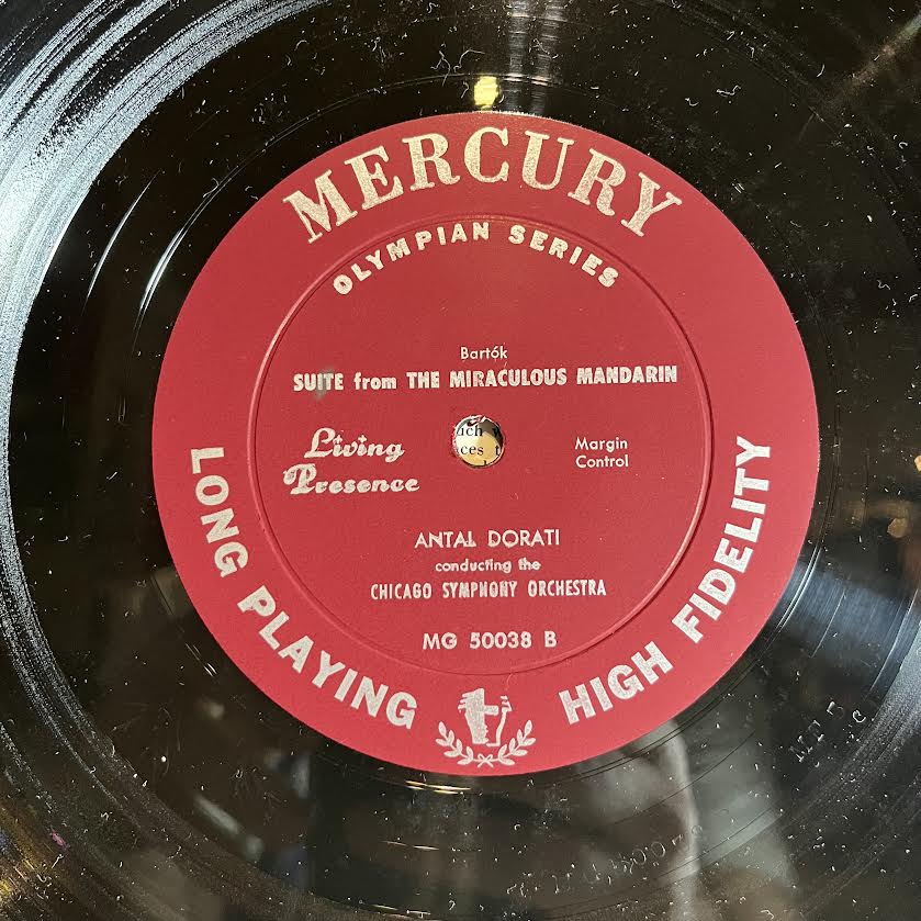 Peacock Variations / Suite From The Miraculous Mandarin | Excellent+ (EX+) Near Mint (NM)