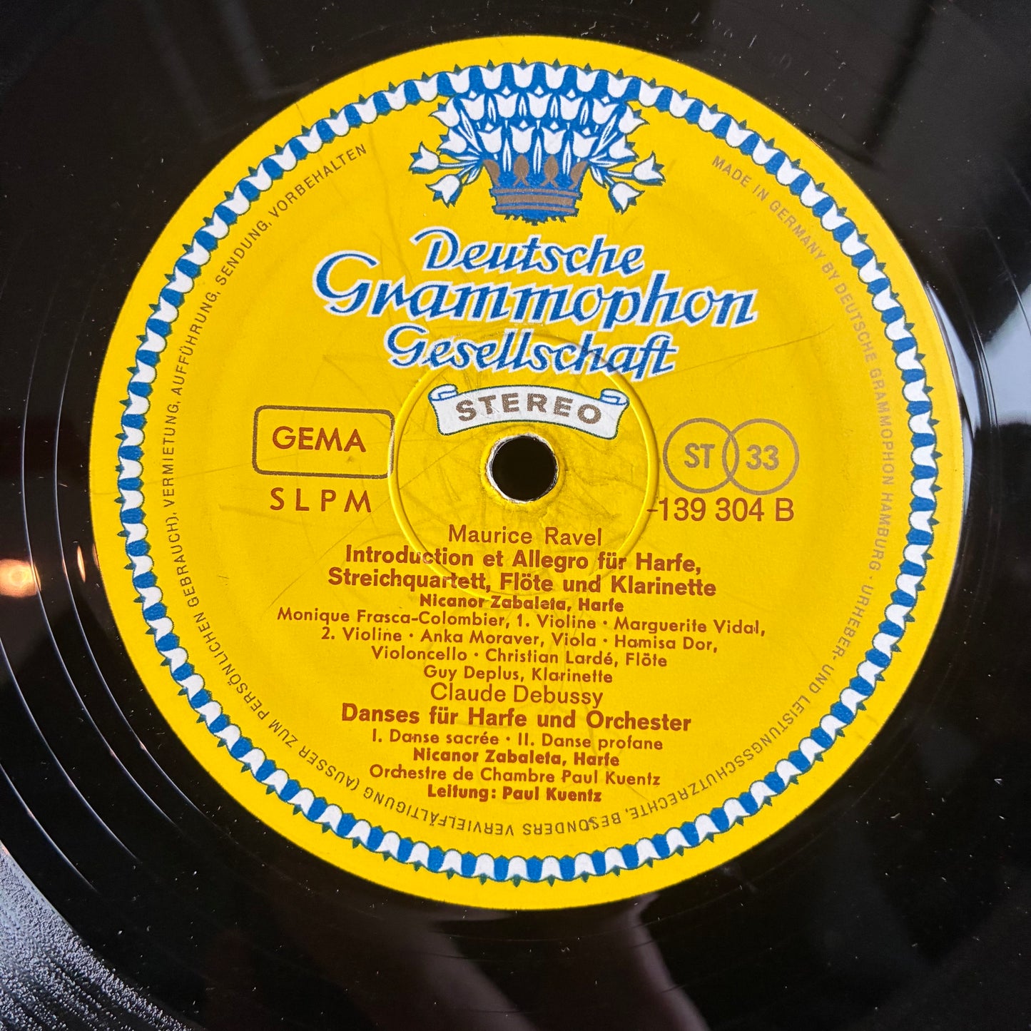 Werke Für Harfe Und Orchester (VINYL) | Excellent (EX) Very Good Plus (VG+) - CLASSICAL / USED *EXCELLENT*