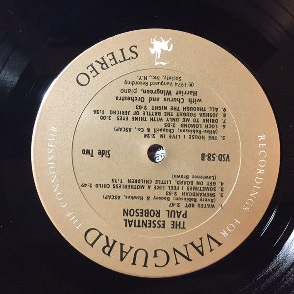 The Essential Paul Robeson (2xVINYL) | Excellent (EX) Excellent+ (EX+) - CLASSICAL / USED *EXCELLENT*