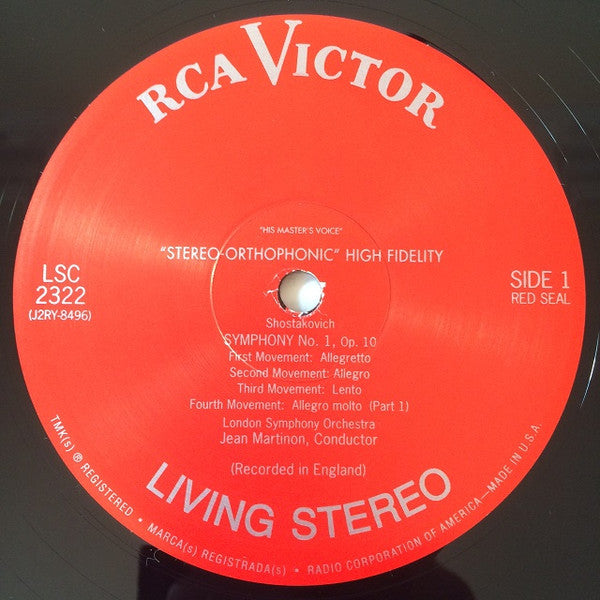 The Age Of Gold Ballet Suite And Symphony No. 1 (VINYL) | Mint (M) Excellent+ (EX+) - CLASSICAL / USED *MINT*