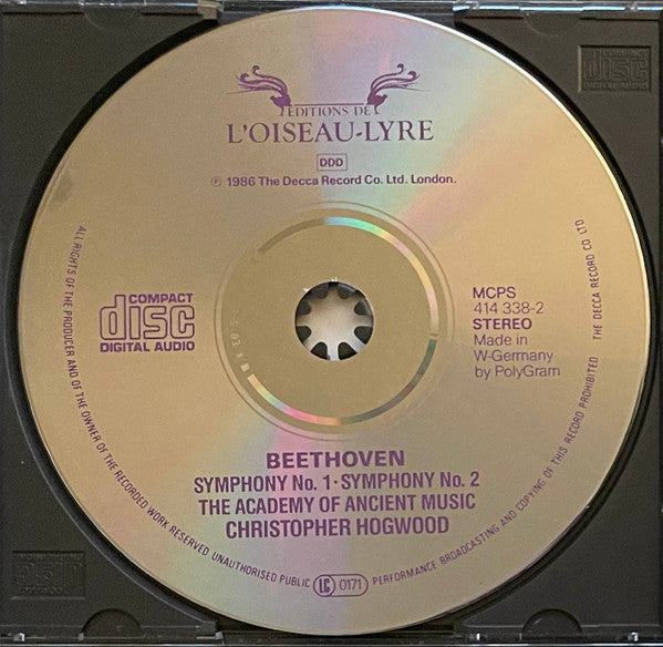 Symphonies 1 & 2 (CD) | Near Mint (NM) Near Mint (NM) - CLASSICAL / USED *NEAR MINT-*