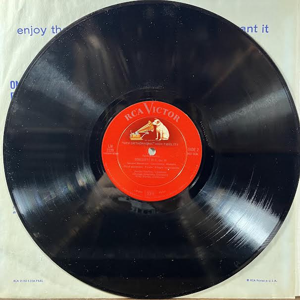Concerto For Violin In D Major (VINYL) | Near Mint- (NM-) Near Mint- (NM-) - CLASSICAL / USED *NEAR MINT-*