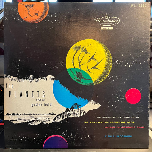 Gustav Holst The Planets, Opus 32 LP Near Mint (NM or M-) Near Mint (NM or M-)