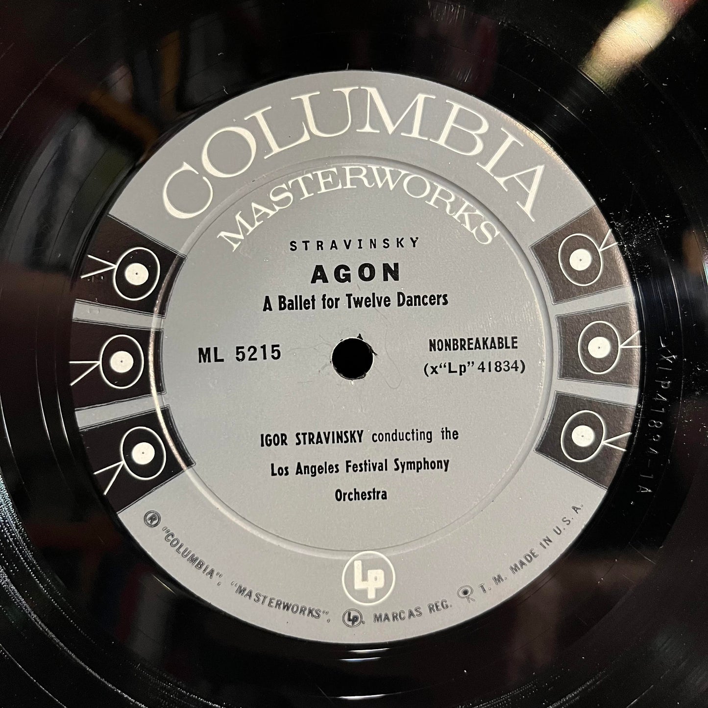 Igor Stravinsky - Agon (A Ballet For Twelve Dancers) / Canticum Sacrum | Near Mint (NM) Excellent (EX) - CLASSICAL / USED *NEAR MINT*