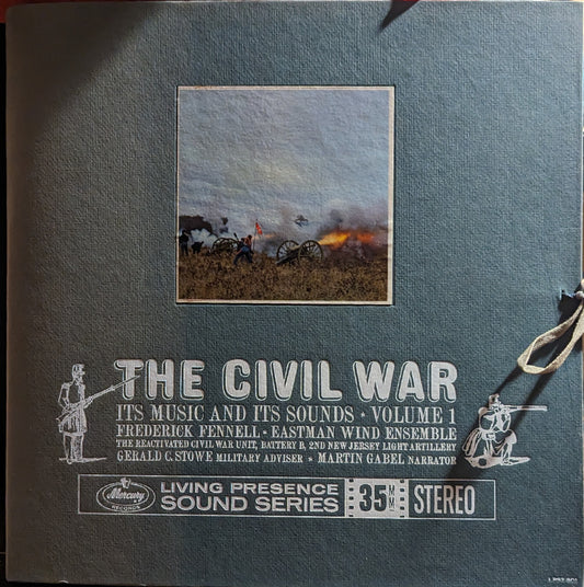 Frederick Fennell The Civil War, Its Music And Its Sounds • Volume 1 2XLP BOOK Near Mint (NM or M-) Excellent (EX)