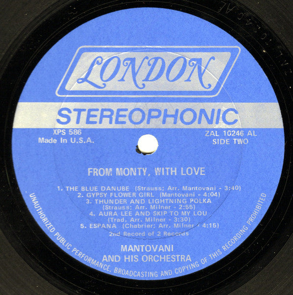 From Monty, With Love | Near Mint (NM) Excellent (EX)