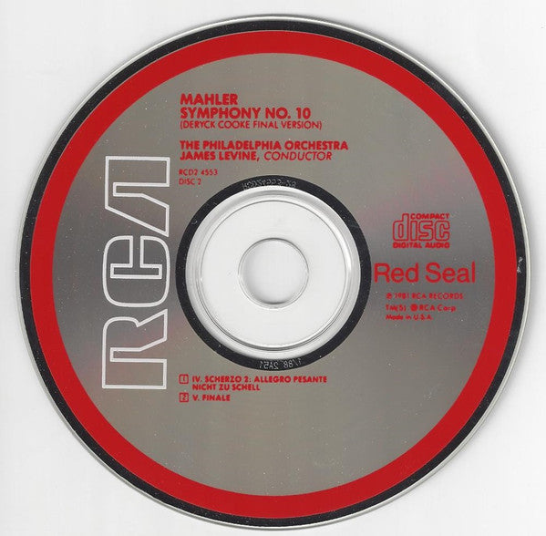 Symphony No. 10 (Deryck Cooke Final Version)(2xCD) | Near Mint (NM or M-) Near Mint (NM or M-) - CLASSICAL / USED *NEAR MINT*