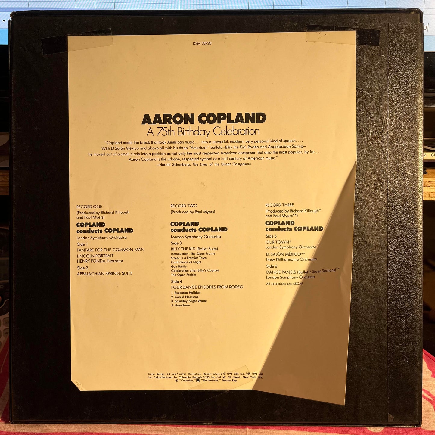 Copland Conducts Copland - A 75th Birthday Celebration | Near Mint (NM) Excellent (EX) - CLASSICAL / USED *NEAR MINT*