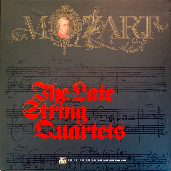Wolfgang Amadeus Mozart - The Late String Quartets *BOX* | Near Mint (NM) Very Good Plus (VG+) - CLASSICAL / USED *NEAR MINT*