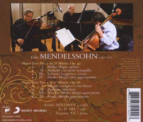 Piano Trios Op. 49 & 66 (CD) | Near Mint (NM) Near Mint (NM or M-) - CLASSICAL / USED *NEAR MINT*