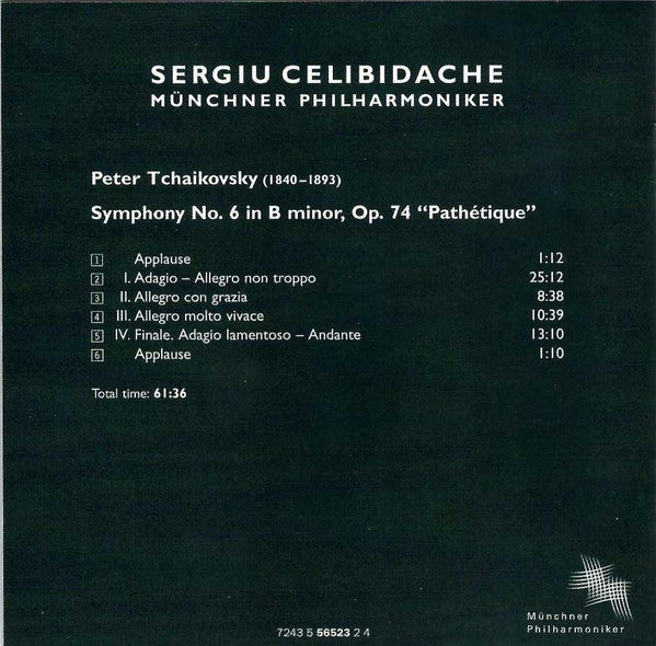 Symphony No. 6 In B Minor, Op. 74 "Pathétique" (CD) | Near Mint (NM) Near Mint (NM) - CLASSICAL / USED *NEAR MINT*