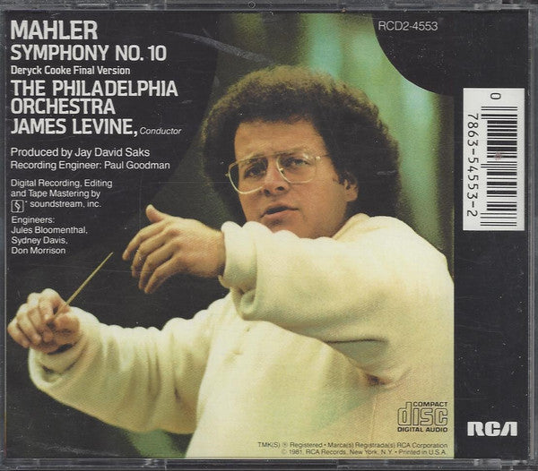 Symphony No. 10 (Deryck Cooke Final Version)(2xCD) | Near Mint (NM or M-) Near Mint (NM or M-) - CLASSICAL / USED *NEAR MINT*