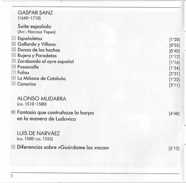 Guitarra Española (CD) | Near Mint (NM) Near Mint (NM) - CLASSICAL / USED *NEAR MINT*