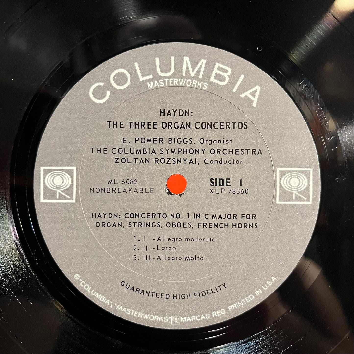 Joseph Haydn - The Three Organ Concertos *SHRINK* | Near Mint (NM) Near Mint (NM) - CLASSICAL / USED *NEAR MINT*