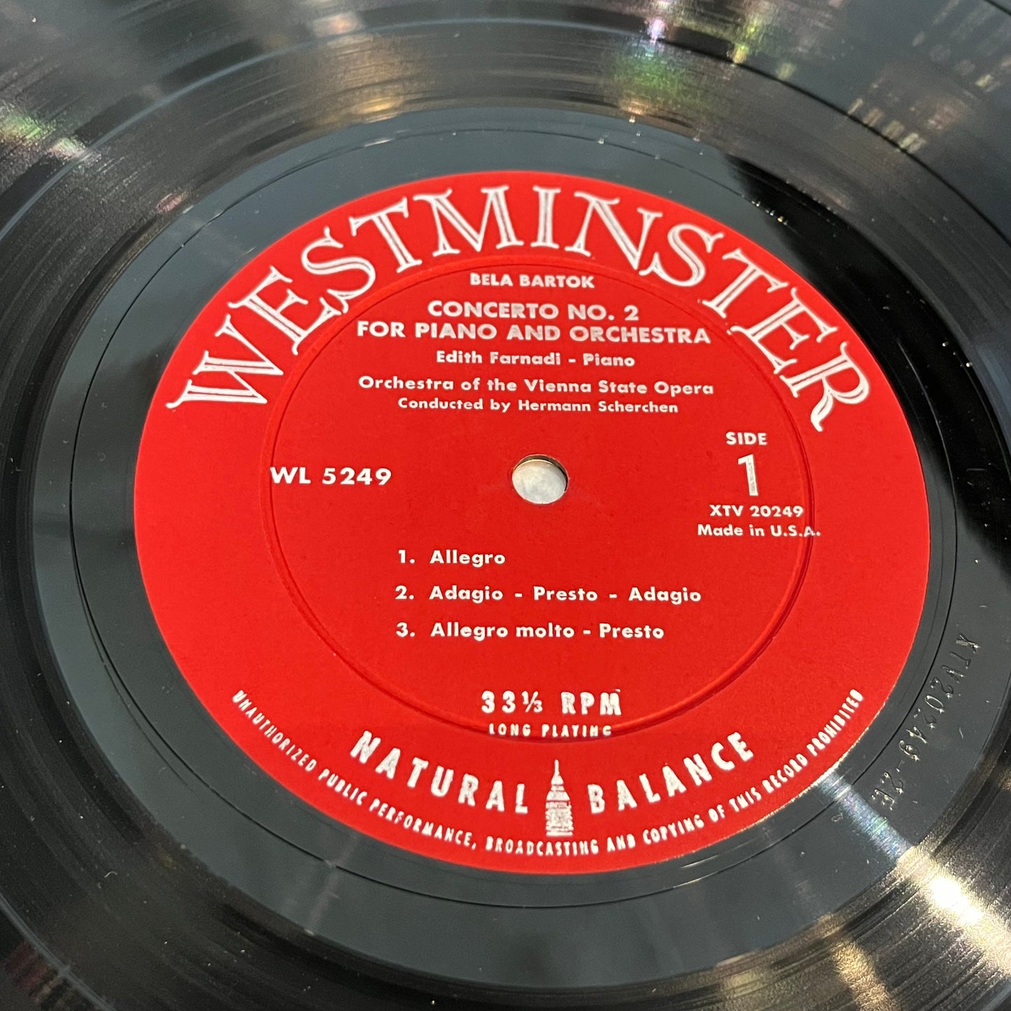 Béla Bartók - Concerto No. 2 For Piano And Orchestra / Concerto No. 3 For Piano And Orchestra | Near Mint (NM) Near Mint (NM) - CLASSICAL / USED *NEAR MINT*