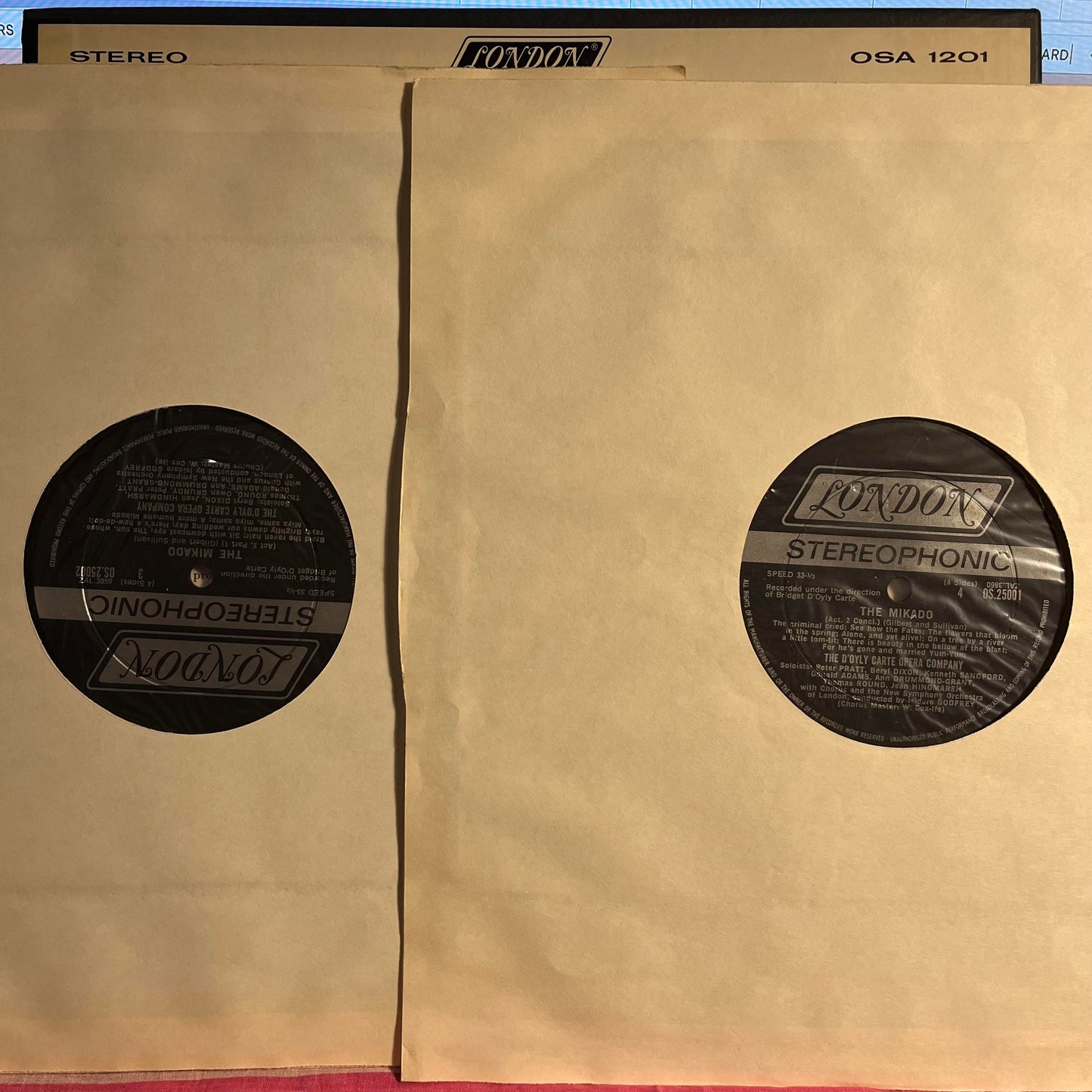 Gilbert & Sullivan - The Mikado *2XLP BOX* | Near Mint (NM) Near Mint (NM) - CLASSICAL / USED *NEAR MINT*