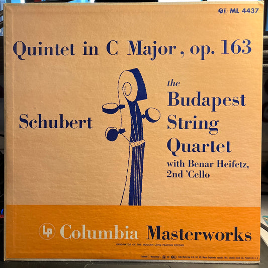 Franz Schubert Quintet In C Major, Op. 163 LP Near Mint (NM or M-) Near Mint (NM or M-)