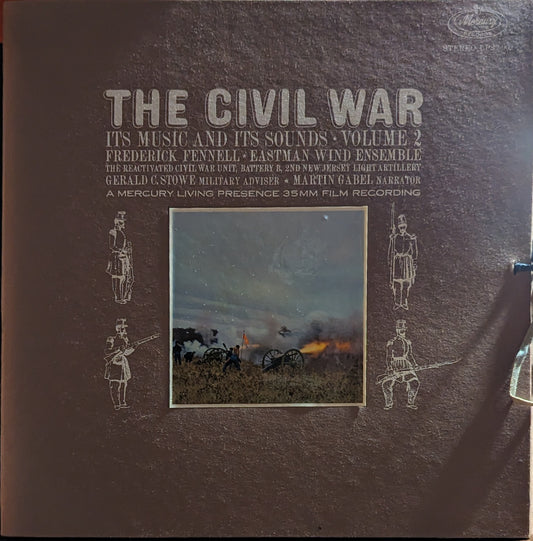 Frederick Fennell The Civil War Its Music And Its Sounds Volume 2 2XLP BOOK Near Mint (NM or M-) Near Mint (NM or M-)