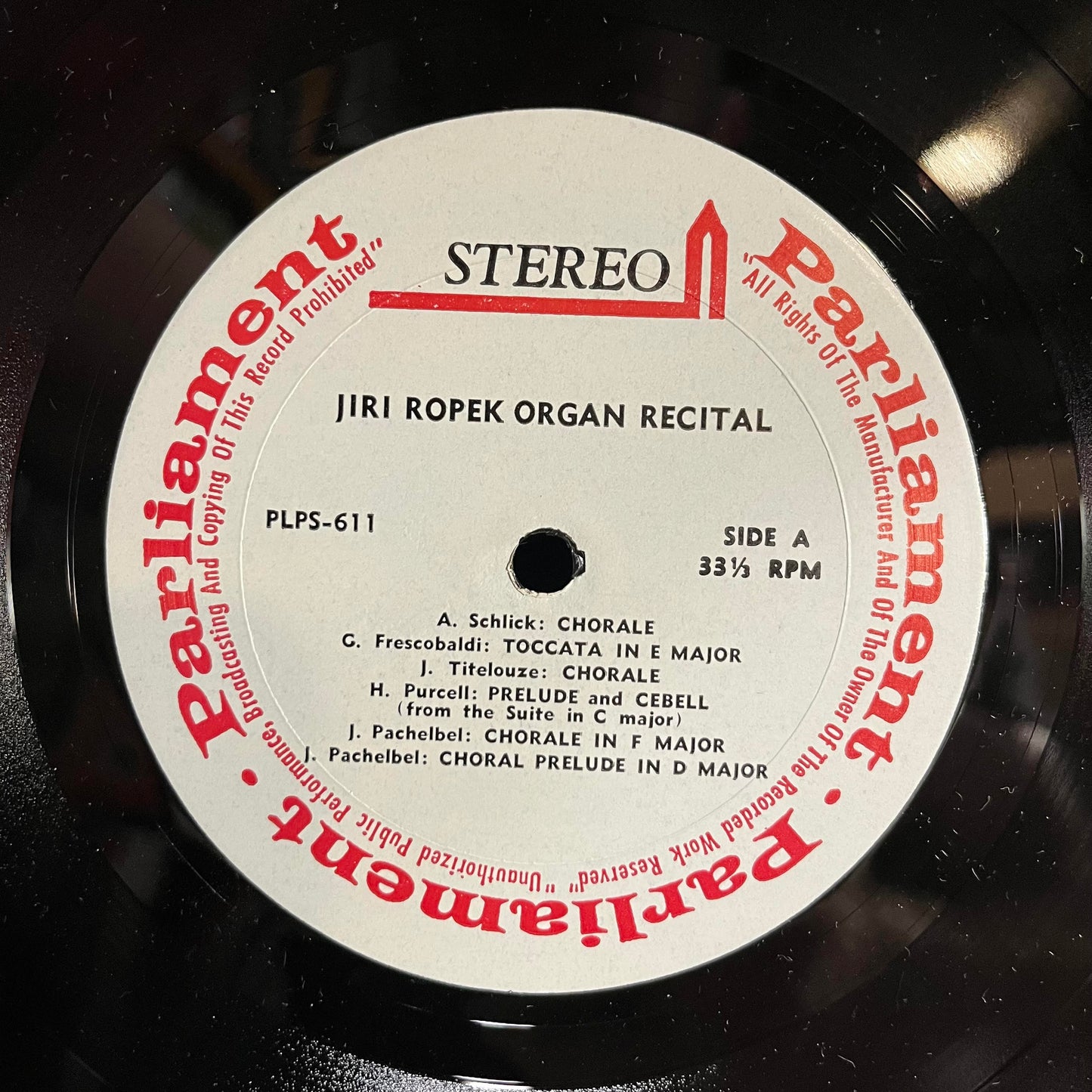 Jiří Ropek - Organ Music *SHRINK* | Near Mint (NM) Near Mint (NM) - CLASSICAL / USED *NEAR MINT*