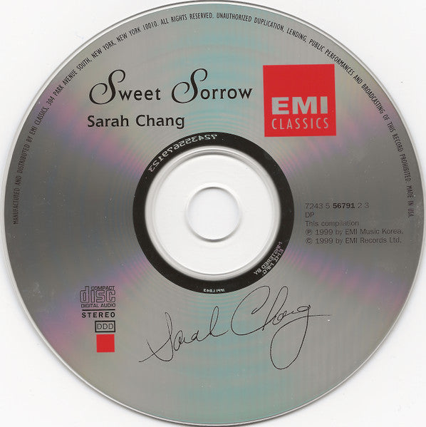 Sweet Sorrow (CD) | Near Mint (NM) Near Mint (NM) - CLASSICAL / USED *NEAR MINT*