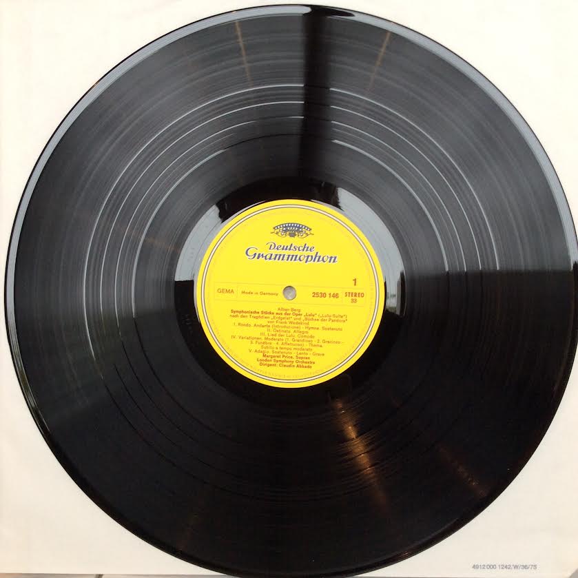 Lulu-Suite • Altenberg-Lieder Op. 4 • Drei Orchester-Stücke Op. 6 = Three Pieces For Orchestra, Op. 6 (VINYL) | Near Mint (NM or M-) Near Mint (NM or M-) - CLASSICAL / USED *NEAR MINT*