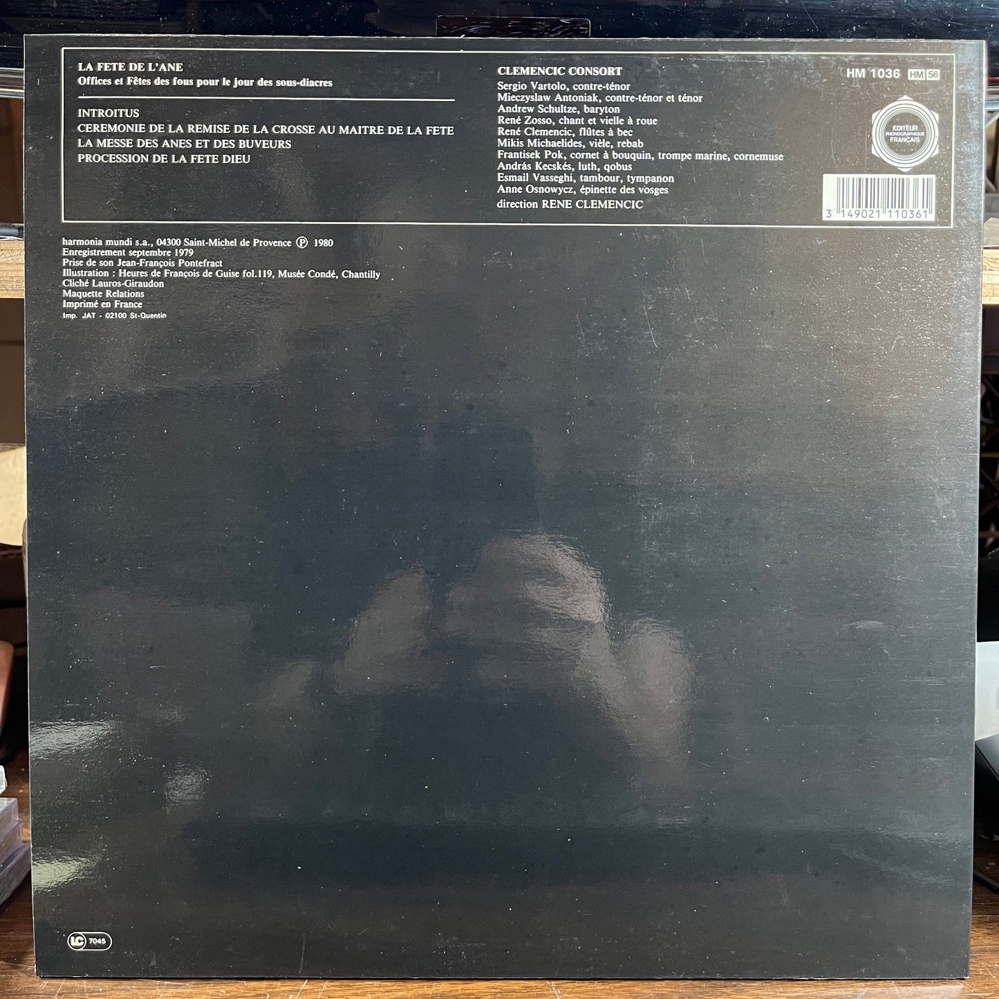 La Fête De L´âne - Traditions Du Moyen-Age (FRENCH VINYL) | Near Mint (NM) Near Mint (NM) - CLASSICAL / USED *NEAR MINT*