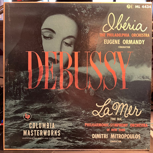 Claude Debussy La Mer / Iberia LP Near Mint (NM or M-) Near Mint (NM or M-)