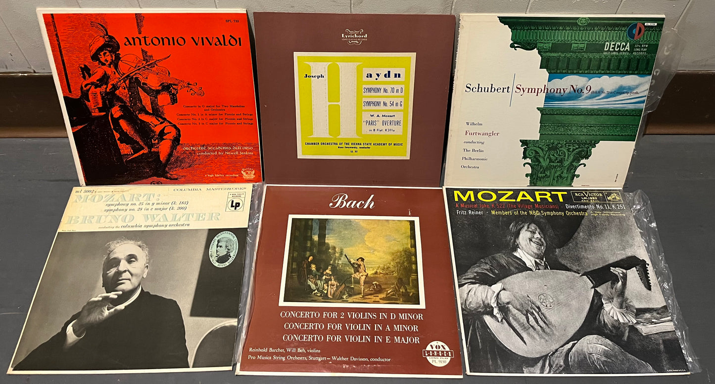 Va - 6 CLASSICAL VINYL RECORD LPS / ALL EX+ TO NM (LIKE NEW) | Near Mint (NM or M-) Near Mint (NM) - CLASSICAL *USED*