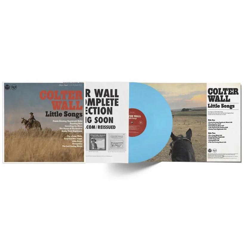 Little Songs (Indie Exclusive opaque baby blue color vinyl) | Mint (M) Mint (M) - COUNTRY *COLOR*