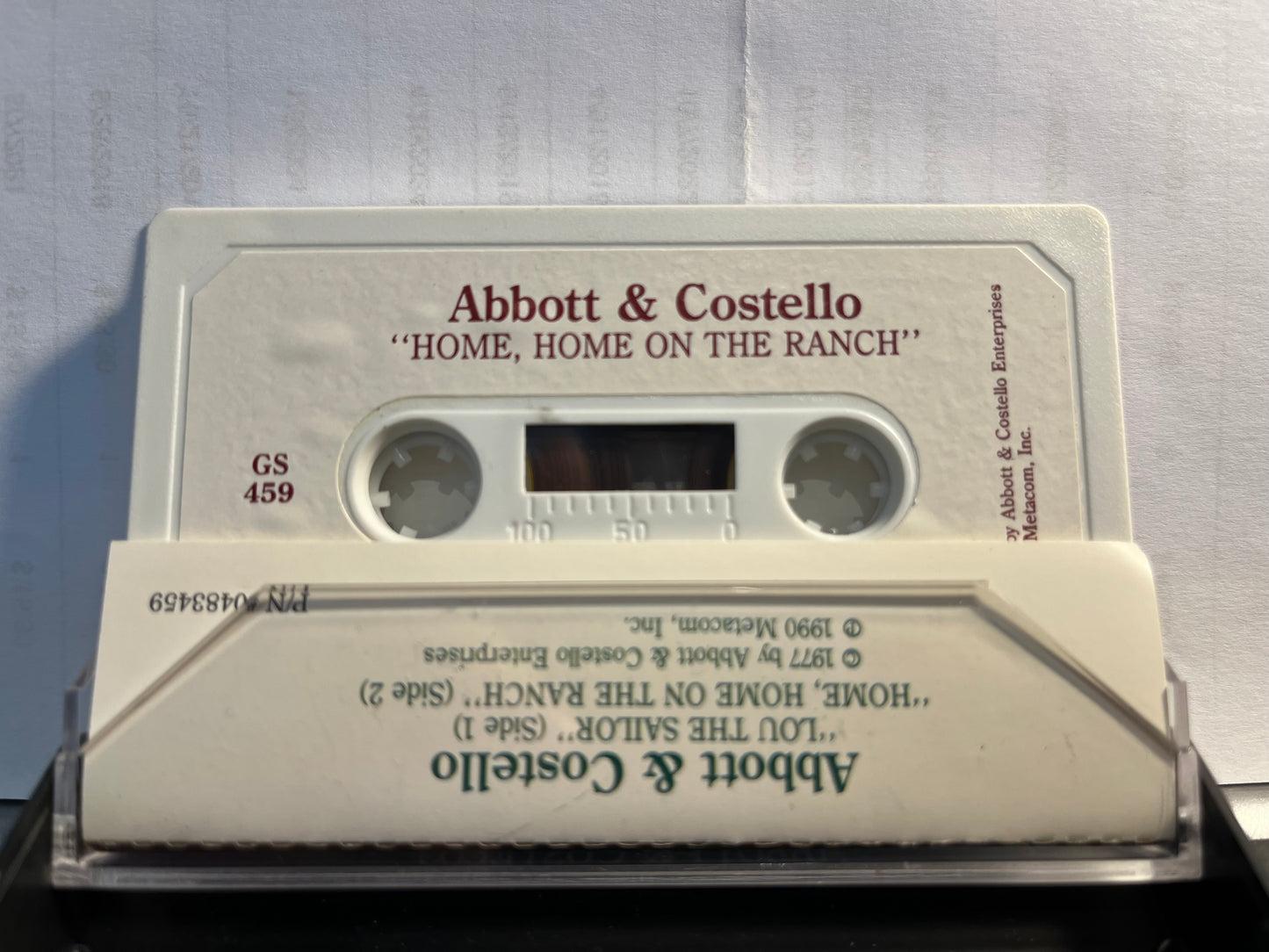 Abbott & Costello - Golden Age Of Radio Vol 1 *CASSETTE* | Near Mint (NM) Near Mint (NM) - COMEDY / USED *NEAR MINT*