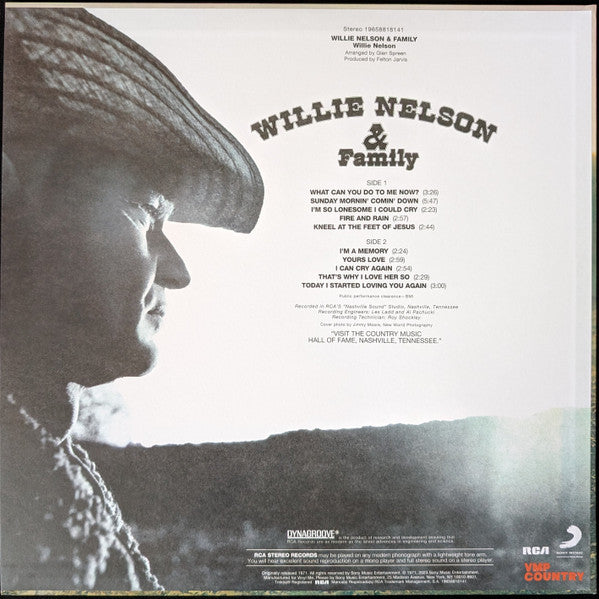 Willie Nelson & Family | Mint (M) Mint (M) - COUNTRY *COLOR/VMP*