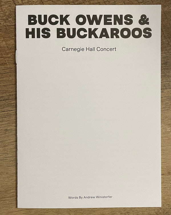 Carnegie Hall Concert | Mint (M) Mint (M)