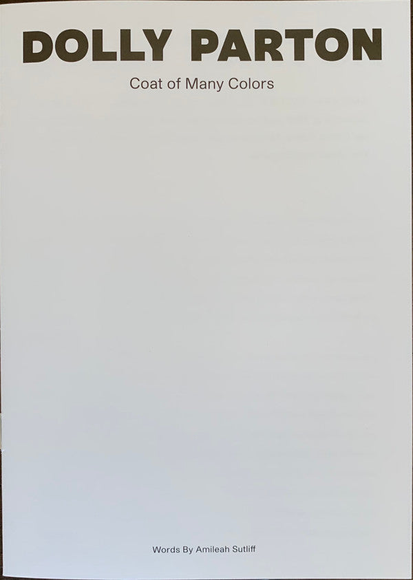 Coat Of Many Colors | Mint (M) Mint (M) - COUNTRY *NEW/COLOR/VMP*