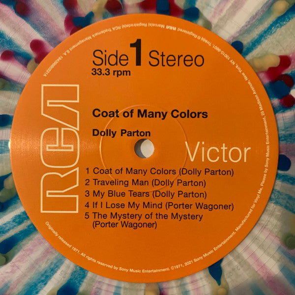 Coat Of Many Colors | Mint (M) Mint (M) - COUNTRY *NEW/COLOR/VMP*