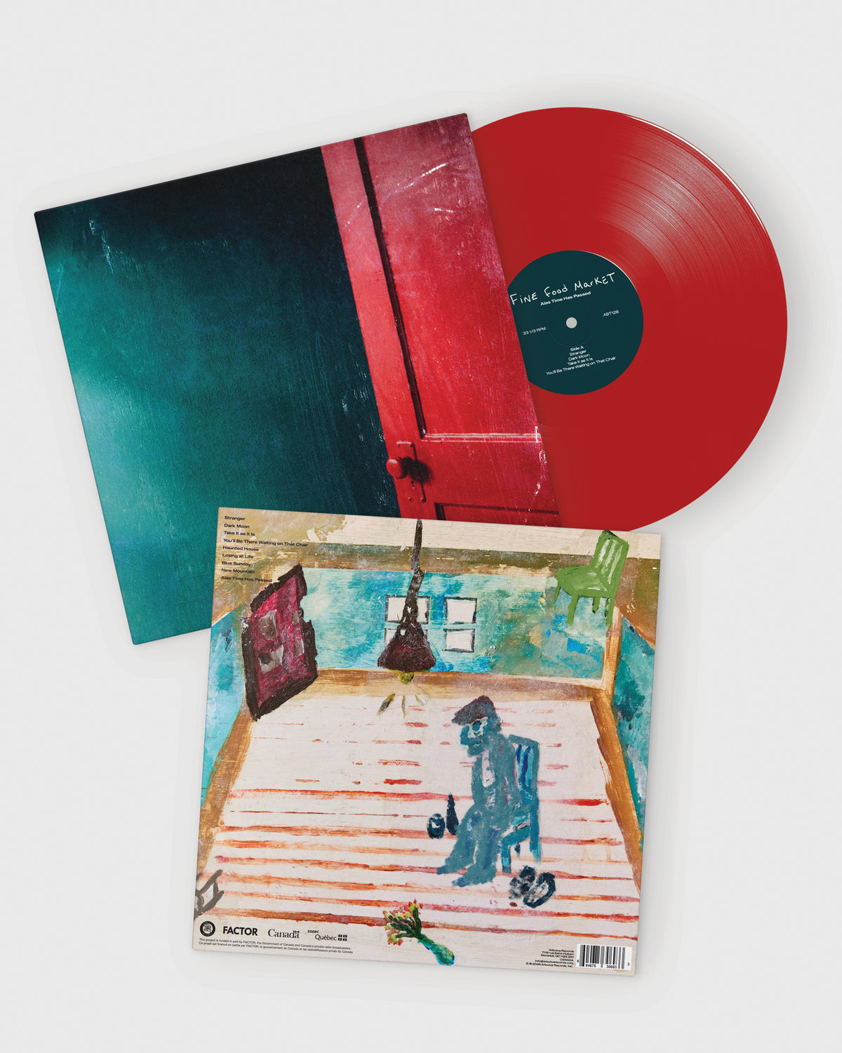 Fine Food Market - (PRESALE 11/13/26) Alas Time Has Passed (CHERRY RED VINYL LP) | NEW - COUNTRY *NEW/COLOR*